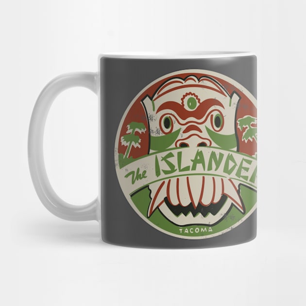 Vintage Clark's Islander Restaurant Tacoma by StudioPM71